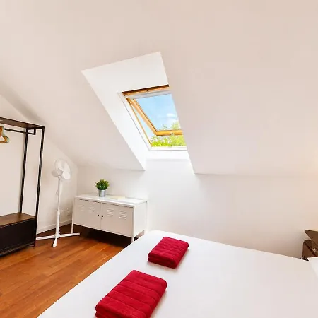 Chateau View - Air Conditioned - Downtown - Parking 아파트 퐁텐블로